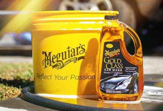 MEGUIAR'S 美光  洗車液 Gold Class Car Wash 洗車用品 汽車用品 打蠟 鍍膜 蠟水 清潔