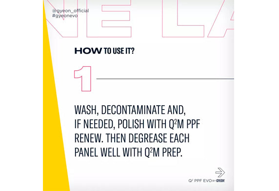 Project-Auto.com Gyeon Q² PPF EVO - PPF專用鍍膜 令PPF更易打理 洗車用品 香港 汽車車身專用 汽車鍍膜 跣水 潑水 抗水 驅水效果 汽車用品