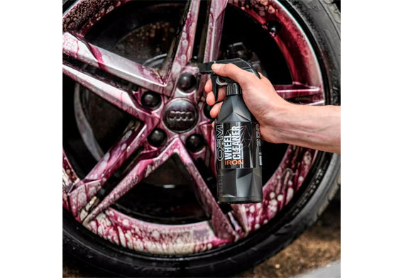 Project-Auto.com Gyeon Q²M IRON WHEELCLEANER - 胎鈴清潔劑 洗車用品香港 胎鈴清潔劑 汽車用品 去污漬 去鐵粉
