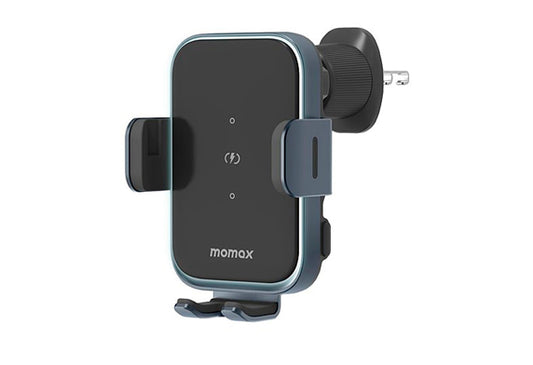 MOMAX 汽車冷氣出風口無線充電差電手提電話手機支架 汽車用品  wireless charging