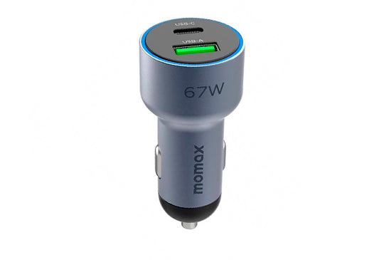 MOMAX 汽車點煙器分插 USB USB-C TYPE C 快速充電 差電 汽車用品