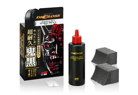 Soft99 車胎輪胎打蠟光亮清潔液清潔劑