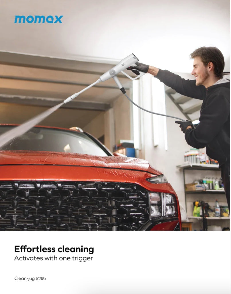 MOMAX 洗車水槍 汽車清潔好幫手 車身清潔 洗車用品工具