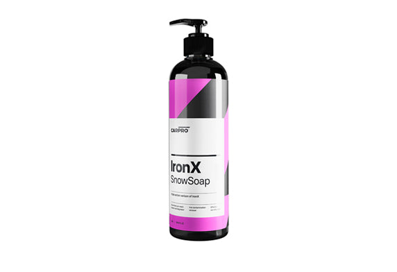 Carpro 多功能洗車液 去污漬 去鐵粉 車身清潔 汽車用品 Carpro IronX Snow Soap 鐵粉去除洗車液 二合一鐵粉清潔洗車 去鐵粉洗車精 中性洗車液 pH中性配方 安全適用鍍膜車 PPF車衣 所有車漆 泡沫槍預洗液 手洗洗車液 黏土潤滑劑 輪圈清潔劑 去除煞車粉塵 去除工業落塵 溶解鐵粉銹漬 防止鐵粉氧化 防止漆面損傷 深層清潔 溫和清潔 高潤滑度 薄荷清香 泡沫豐富