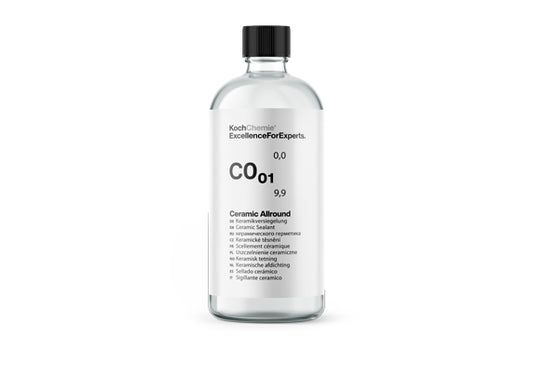 Koch Chemie Ceramic Allround C0.01 汽車車身鍍膜 洗車用品 car coating 德國Koch Chemie Ceramic Body Cb001陶瓷長效鍍膜30毫升套裝

Koch Chemie Cb001旗艦級陶瓷塗層提供36個月持久車漆保護

Ceramic Body Cb001化學鍵結納米保護層硬度達9H抗環境侵害

德國製造陶瓷鍍膜極致疏水效果水珠接觸角達110至114度

Cb001陶瓷密封層有效對抗氧化酸雨鹽分及昆蟲殘骸侵蝕