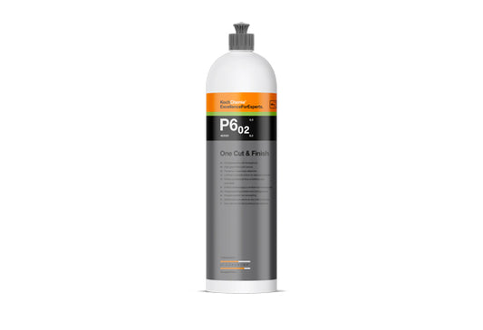 Koch Chemie One Cut & Finish P6.02 雙效上蠟及拋光劑 汽車艾容 洗車 車身打蠟 度膜 Koch Chemie One Cut Finish P6.02 雙效拋光封體劑 二合一 研磨拋光 密封保護 去除刮痕 拋光餘印 螺旋紋 高光澤 巴西棕櫚蠟 非揮發性矽氧烷 切削力6.0 光澤度8.0 德國製造 香港 汽車護理 網上商店 洗車 養車 車漆護理 汽車美容 拋光劑 封體劑 車蠟 DIY 專業店家 偏心拋光機 強制旋轉拋光機 One Cut磨墊 微纖維毛巾 施工容易 擦拭容易 1公升 經濟實惠 性價比 新車 舊車翻新 車漆修復 鏡面效果 深邃光澤 持久保護 抗污 防塵 抗紫外線 車主必備 汽車精品 配件 清潔劑 保護劑 拋光護理 德國科技 優質 正貨 香港店 網購 免運費 優惠套裝 汽車護理用品 研磨劑 拋光蠟 封釉 車漆拋光 刮痕修復 漆面校正 鏡面處理 專業級 高效 省時 一步到位 車漆亮度 平滑度 觸感 抗靜電 防潑水 雨季護理 潮濕氣候 高溫 紫外線 塵埃 污漬 水漬 太陽紋 車漆保養 汽車外觀 細節處理 展示品質 專業店家 自助洗車 停車場護理 新車落地 舊車翻新 省時省