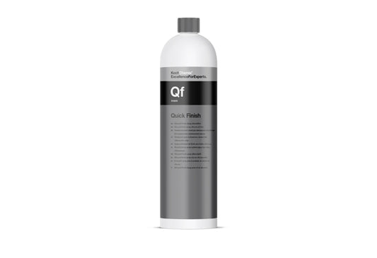 Quick Finish 速效車身清潔及護養劑 汽車美容 洗車用品 Detailing Koch Chemie Quick Finish QF 速效車身清潔護養劑 快速護理噴霧 Quick Detailer QD 無矽配方 一步清潔 拋光 密封 保護 車漆護理 汽車美容 德國製造 香港 汽車用品 網上商店 洗車 養車 車身清潔 指紋去除 輕微污垢 高光澤 疏水 防塵 光滑表面 玻璃清潔 塑膠護理 儀表板 不銹鋼 展廳 快速整理 新車 鍍膜車 PPF 車衣 適用 大容量 1公升 性價比 專業 汽車護理 車漆保養 快速拋光 清潔噴霧 保護噴霧 車身養護 汽車保養 車蠟 封體劑 維護劑 美容產品 洗車液 噴霧式 易用 不留痕跡 防水 抗污 車主必備 DIY 汽車護理 香港氣候 潮濕 塵埃 鳥糞 樹膠 油膜 水漬 防紫外線 抗氧化 車漆增艷 鏡面效果 平滑度 觸感 德國科技 優質 正貨 香港店 網購 免運費 優惠套裝 汽車精品 配件 打蠟 鍍膜 車身保護