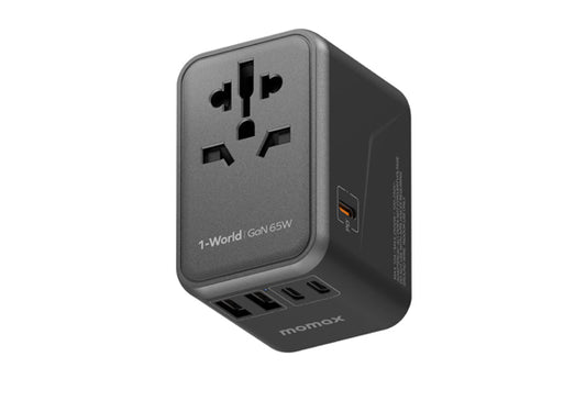 MOMAX 旅行萬用轉換插蘇 USB USB-C 快速充電