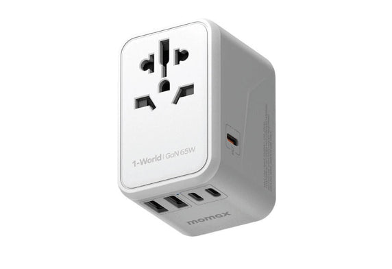 MOMAX 旅行萬用轉換插蘇 USB USB-C 快速充電