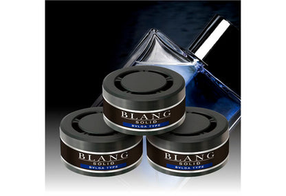 Carmate BVLGARI TYPE 汽車香薰，固體凝膠3入裝。持久香氣與消臭雙效。BVLGARI TYPE 香調，營造車內高級氛圍。香港網店現貨發售。