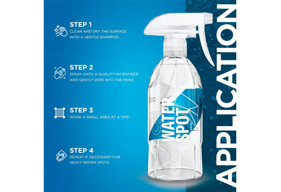 Project-Auto.com Gyeon Q²M WATERSPOT - 水漬去除劑 洗車用品香港 汽車玻璃及車身專用 汽車鍍膜 洗車液 清潔劑 汽車用品 去污漬 汽車美容護理 專業級護理 展廳級保護 平滑觸感 快速維護 保護光澤 高端護理 業界標竿 品質首選 專業美容 頂級護理 汽車護理產品 車漆保護 薄膜保護 保護膜塗層 車漆保護膜護理 車漆防護 抗化學污染 抗環境污染 完美光澤 車輛保護 專業清潔 水漬去除推薦 GYEON香港 官方正品 原裝進口 噴灑式清潔 快速清潔 免拋光 免研磨 夏季護理 雨季護理 日常保養用品 石灰沉積 礦物質沉積 硬水漬 水垢 酸性能洗劑 溫和酸性 車漆專用 PPF專用 鍍膜相容 塗層保護 高端車輛 名車護理 跑車護理 豪華車護理 車身水漬 車漆瑕疵 立即去除 保護鍍膜 延長塗層壽命