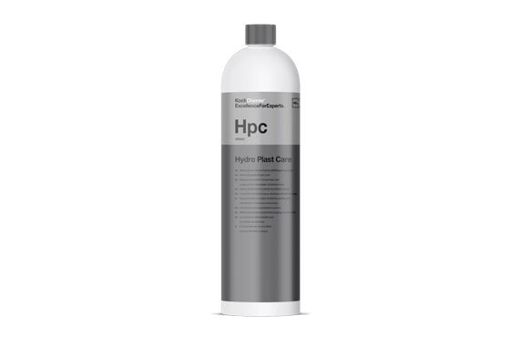 Koch Chemie HPC Hydro Plast Care 汽車內籠 車廂 清潔劑 護養保養劑 洗車用品 Koch Chemie Hydro Plast Care 水性塑膠橡膠護理濃縮液，德國製造，專為汽車內外裝塑膠及橡膠部件而設，帶有淡雅雲呢拿香氣