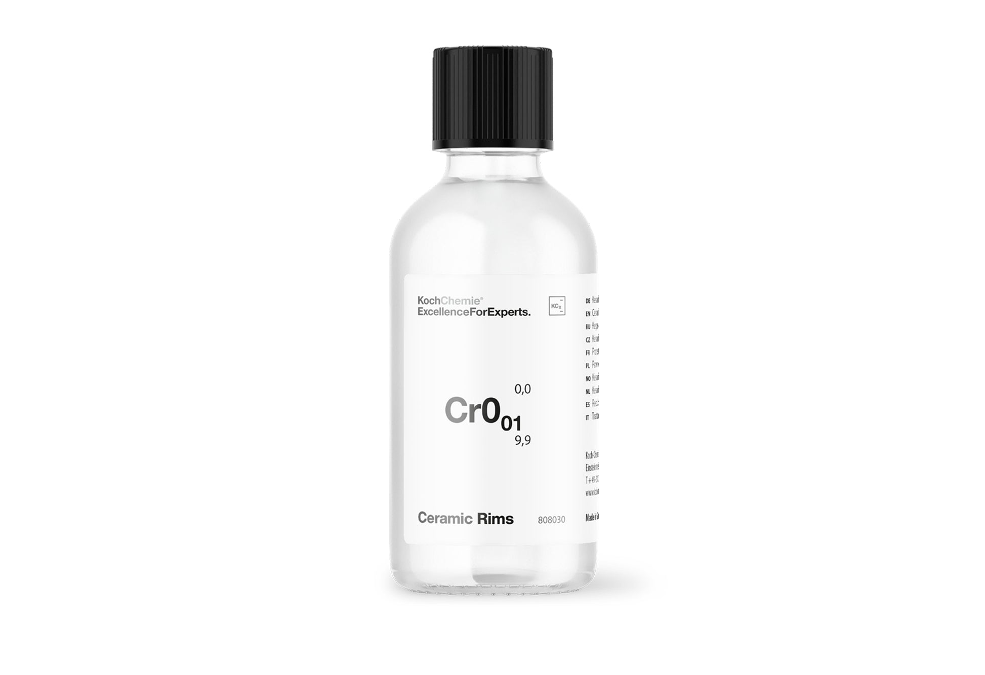 Koch-Chemie Ceramic Rims Cr0.01 808001 輪圈陶瓷鍍膜 呔鈴鍍膜 鋁圈鍍膜 陶瓷塗層 專業級鍍膜 化學鍵結 永久附著 長效保護 12個月保護 蓮花效應 超強撥水 易清潔 耐酸鹼 光澤度9.9 高光澤 鏡面效果 深層光澤 輪圈保護 煞車粉塵防護 防鹽蝕 抗環境侵害 耐高溫 鍍膜海綿 筆型海綿 施工方便 精準塗抹 德國製 德國進口 30ml 汽車美容 汽車護理 輪圈護理 車主必備 愛車護理 香港汽車用品 汽車用品推薦 香港網購 原裝正貨 正貨保證 專業鍍膜工具 輪圈美容 鋁圈保養 輪圈清潔 塗裝輪圈適用 摩托車輪圈適用 商用車輪圈適用 雙層塗覆 固化時間9天 24小時耐候 Panel Preparation Spray Magic Wheel Cleaner 專業汽車護理 優質汽車用品 立即選購 現貨 車友推薦 品質保證 頂級鍍膜 德國品牌 高品質 信賴品牌 汽車護理專家 口碑推薦 值得信賴 輪圈光澤 輪圈保護膜 防污塗層 抗污 防水 防塵 簡化清潔 輪圈維護 車輛保養 汽車精品 汽車保養品 清潔護理用品