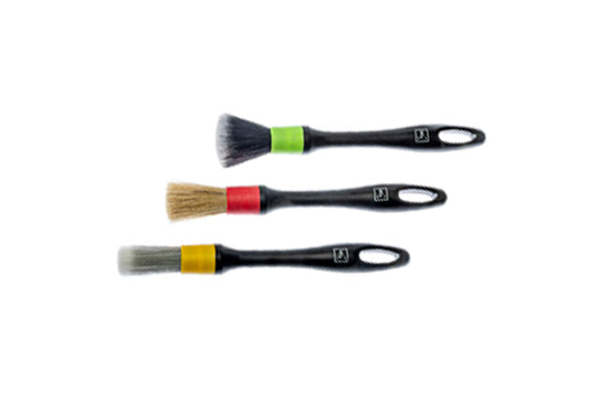 Interior Brush Set 內飾手掃套裝 洗車用品 汽車內籠 車箱清潔工具 Koch Chemie 內飾清潔刷套裝，三色刷毛對應不同清潔部位，德國專業汽車美容品牌