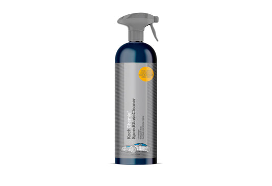 Koch Chemie Speed Glass Cleaner 速效玻璃清潔劑 汽車玻璃清潔 洗車用品 德國製造，即用型無酒精配方，適用於汽車玻璃及家居窗戶等光滑表面 能輕鬆去除油脂、昆蟲殘骸及頑固污垢，清潔後不留水痕與化學殘留