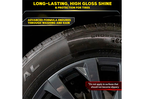 Meguiar's Endurance High Gloss Tire Protectant 美光 輪呔特光亮持久保護液 產品型號G7516 適用輪胎側壁 適用橡膠表面 適用塑膠 車主必備 愛車護理 汽車美容 汽車護理 輪圈護理 香港汽車用品 汽車用品推薦 香港網購 汽車用品專門店 正貨保證 現貨 立即選購 車友推薦 最受歡迎