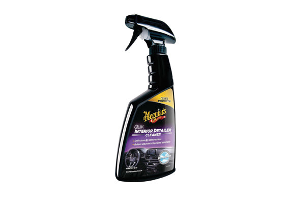 MEGUIAR'S 美光  Quick Interior Detailer Cleaner 洗車用品 汽車用品 汽車內龐清潔 汽車皮坐 汽車錶板 錶台 修補 汽車保養 汽車內裝清潔 儀表板清潔 皮革清潔 塑料清潔 布料清潔 乙烯基清潔 橡膠清潔 金屬表面清潔 LCD螢幕清潔 深層清潔 啞光效果 不油膩 無殘留 防塵效果 恢復原有光澤 清新氣味 高潤滑配方 無毒 快乾 473ml 美國製 美國進口 汽車美容 汽車護理 內籠護理 車主必備 愛車護理 香港汽車用品 汽車用品推薦 香港網購 原裝正貨 正貨保證 專業汽車護理 優質汽車用品 立即選購 現貨 車友推薦 口碑推薦 值得信賴 高品質