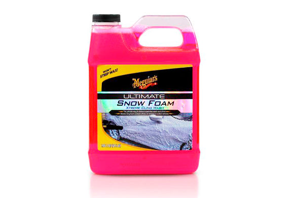Meguiar's 美光泡泡洗車液 洗車水 洗車用品 終極雪泡洗車液 雪花泡泡洗車液 Ultimate Snow Foam G191532 雪泡洗車 泡沫洗車液 高發泡洗車精 洗車泡沫 濃密泡沫洗車 黏性泡沫 超黏附泡沫 Xtreme Cling 極致泡沫附著 流掛泡沫 預洗液 泡沫槍專用 泡沫炮專用 高壓泡沫壺適用 洗車桶可用 手洗可用 1.89L 946ml 大容量洗車液 美國製造