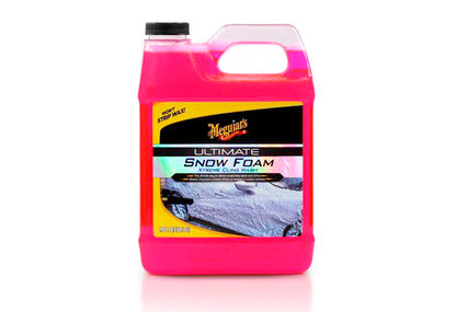 Meguiar's 美光泡泡洗車液 洗車水 洗車用品 終極雪泡洗車液 雪花泡泡洗車液 Ultimate Snow Foam G191532 雪泡洗車 泡沫洗車液 高發泡洗車精 洗車泡沫 濃密泡沫洗車 黏性泡沫 超黏附泡沫 Xtreme Cling 極致泡沫附著 流掛泡沫 預洗液 泡沫槍專用 泡沫炮專用 高壓泡沫壺適用 洗車桶可用 手洗可用 1.89L 946ml 大容量洗車液 美國製造