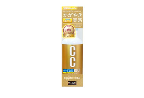 日本ProStaff CC Water Gold高級鍍膜劑，香港現貨發售。本品為CC Water系列注重光澤效果的高級型號，採用W型雙重塗層技術，結合高滲透力玻璃類奈米膠體與玻璃類深層光澤優質成分。僅需在洗車後噴灑並擦拭，即可為車身帶來前所未有的深邃光澤與透明感。200ml容量約可供4台標準轎車使用。可於濕潤車身上直接施工，簡單便捷；若進行乾式施工，可進一步提升光澤、撥水與耐久性。適用於車身、車窗玻璃、頭燈、輪圈、鍍鉻部件及車內儀表板。含UV吸收劑，不含研磨劑，適用所有車色。本品在日本Minkara年度大獎中連續多年獲獎，品質備受肯定。香港潮濕多雨，本產品能有效維持車身光澤與撥水效果，保護愛車漆面。Project-Auto香港汽車用品網店，滿HK$168免運費。
