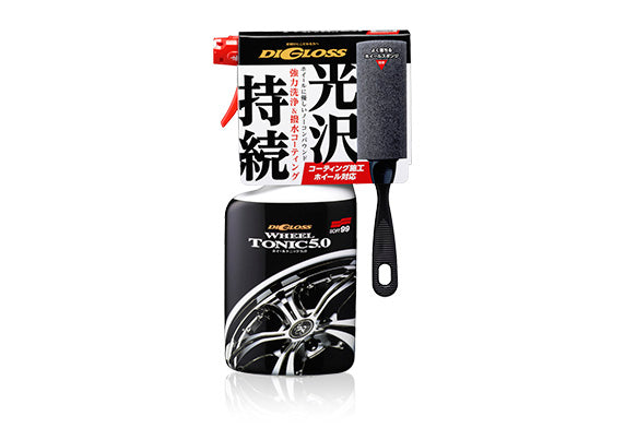 Soft99 DiGloss DiGloss輪圈保養劑5.0 輪圈保養劑 輪圈清潔鍍膜劑 輪圈清潔劑 輪圈鍍膜劑 車鈴清潔 車鈴鍍膜 鋁圈清潔 鋁圈鍍膜 輪圈鐵粉清除 煞車粉塵清潔 煞車塵去除 去除鐵粉 除鐵粉 強力洗淨 泡沫清潔 細緻泡沫 深層清潔 頑固污垢 非研磨配方 不含研磨劑 不傷輪圈 不傷塗層 鍍膜輪圈適用 陶瓷鍍膜輪圈 結晶性鍍膜適用 石英塗層適用 撥水保護膜 撥水鍍膜 撥水防污 防污效果 抗污 防水樹脂