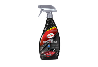 Turtle Wax 龜牌 ICE Seal N Shine 懶人蠟 免等待乾燥 免拋光 無殘留 不留白印 不留白色殘留 適用漆面 適用玻璃 適用塑料 適用輪圈 全車表面 車漆保護 車漆密封 隔絕污垢 防止水斑 抗UV 抗紫外線 防止褪色 耐洗 多次洗車後仍有效 縮短乾燥時間 減少乾燥時間 保養愛車 汽車美容 汽車護理 車身光亮 車主必備 美國製 美國原裝 16oz